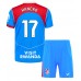 Atletico Madrid David Hancko #17 Tredjedraktsett Barn 2025-26 Korte ermer (+ Korte bukser)